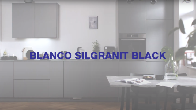 Silgranit noir, tendance déco, black, sombre, coloris, industriel,cuisine