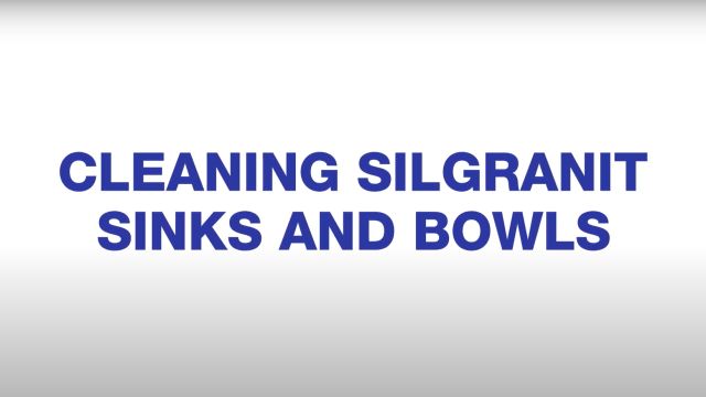 How to clean Silgranit
