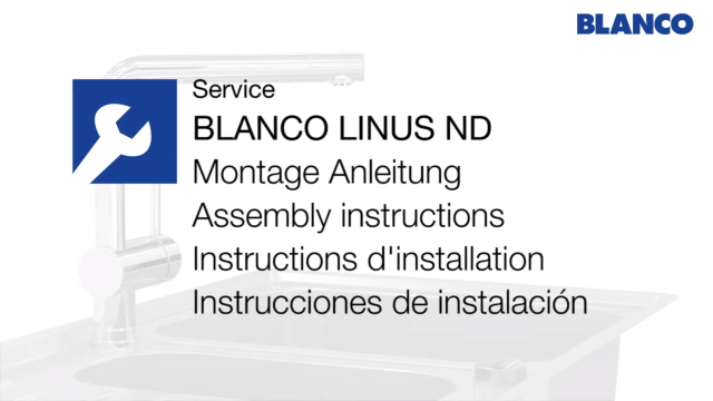How to install a LINUS Low Pressure mixer tap
