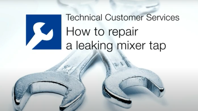 Repair a leaking mixer tap