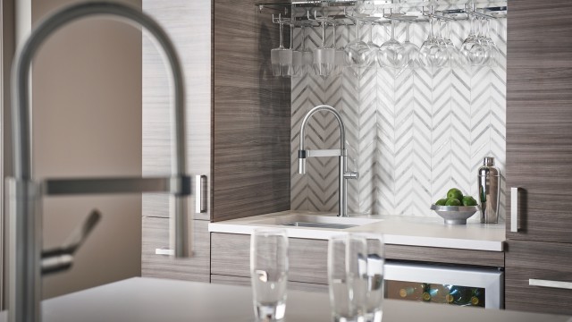 Soap dispenser installation