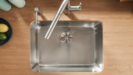 cut out data stainless steel sinks